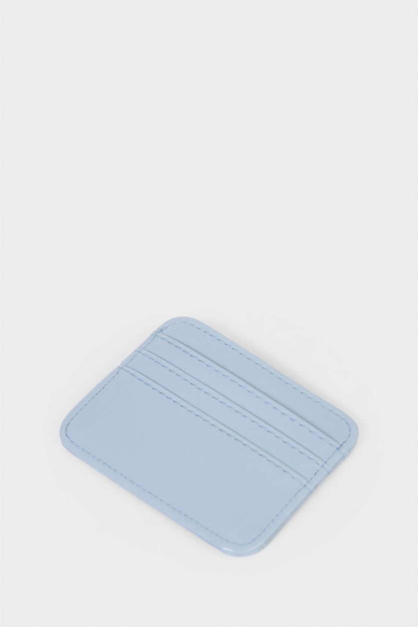 Kadın Mavi Kadın Suni Deri Cüzdan