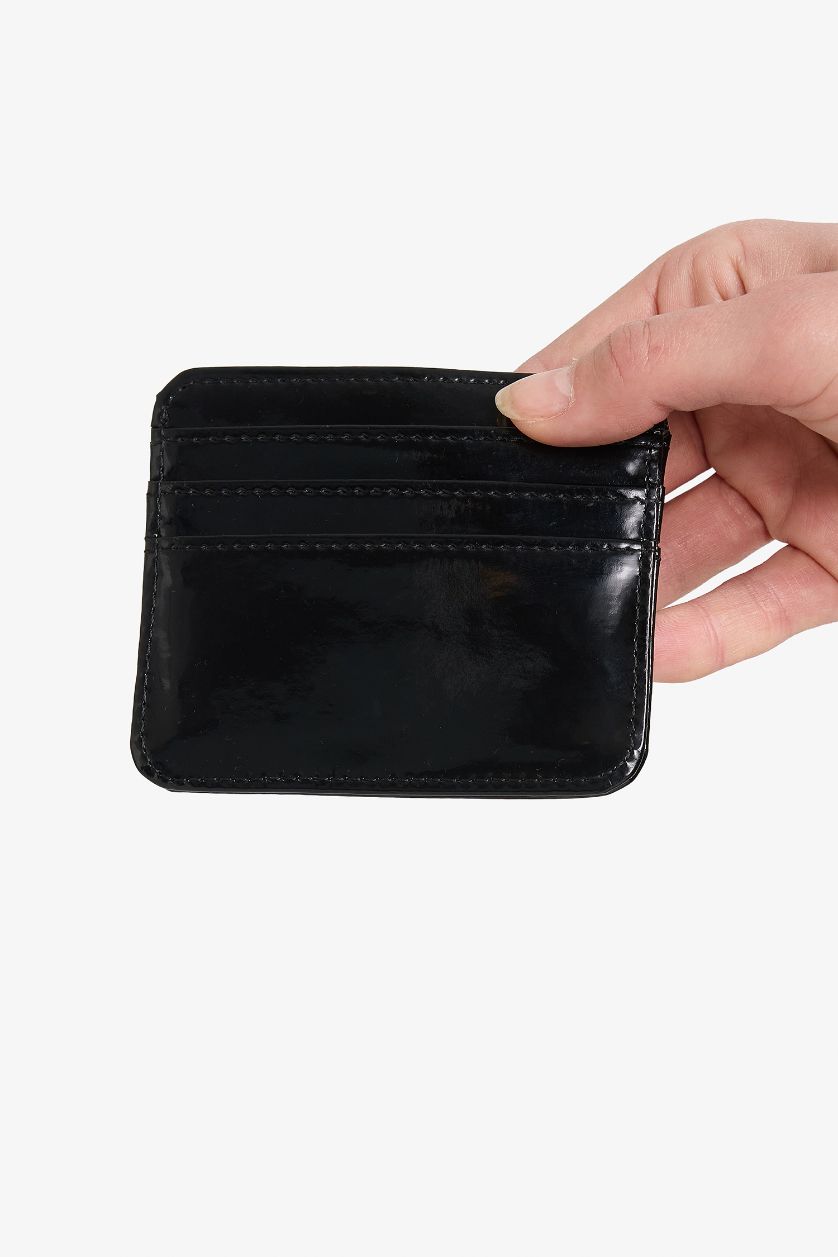 WOMAN Black Woman Faux Leather Wallets