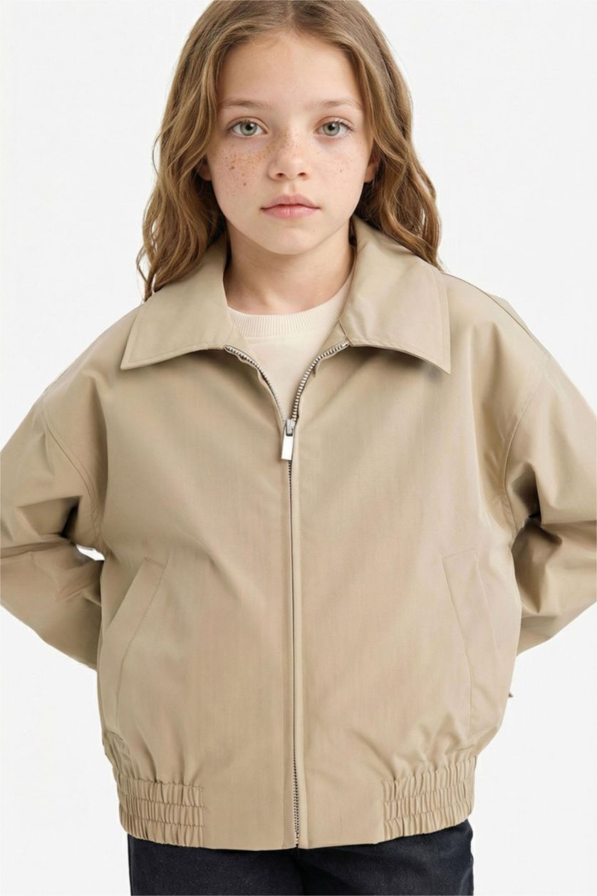 Kız Çocuk - Genç Kız Taş Trençkot Kız Çocuk