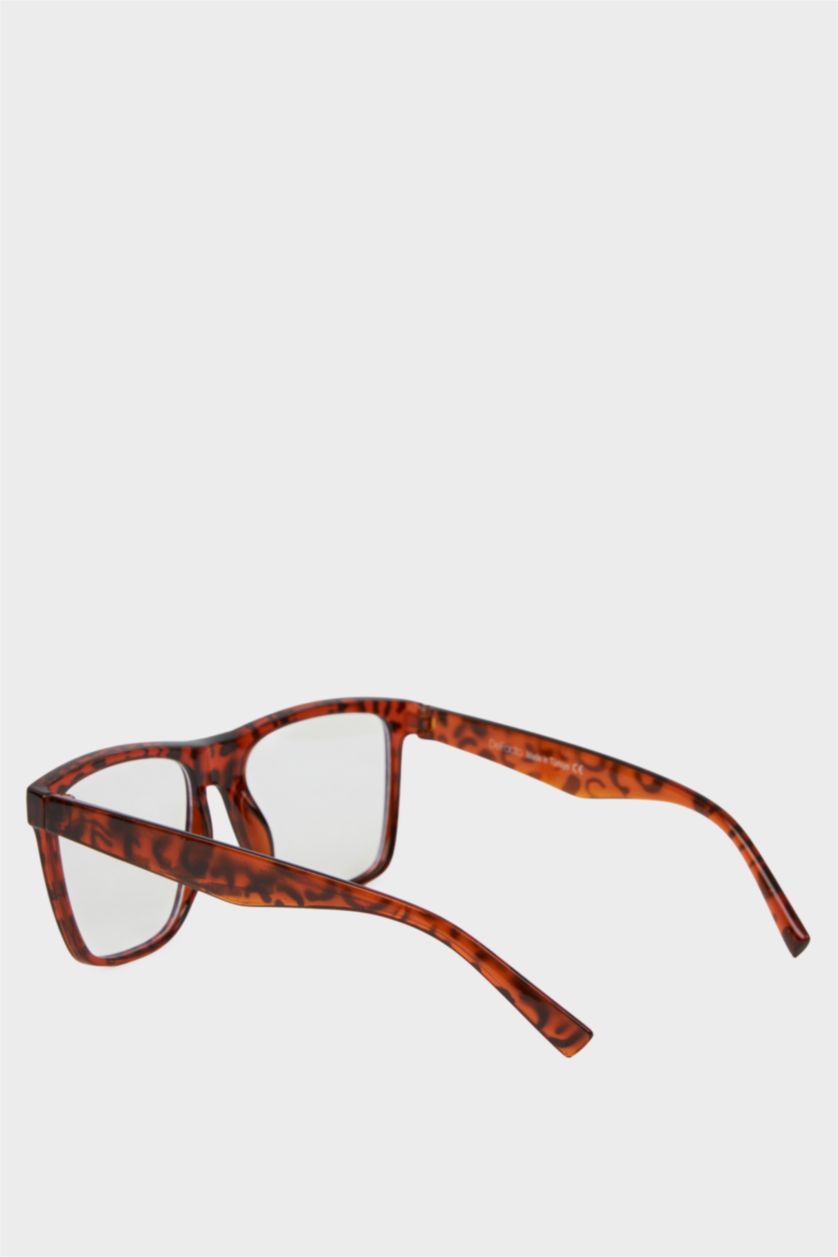 Kadın TRIXI - leopard Kadın Kare Desenli Gözlük