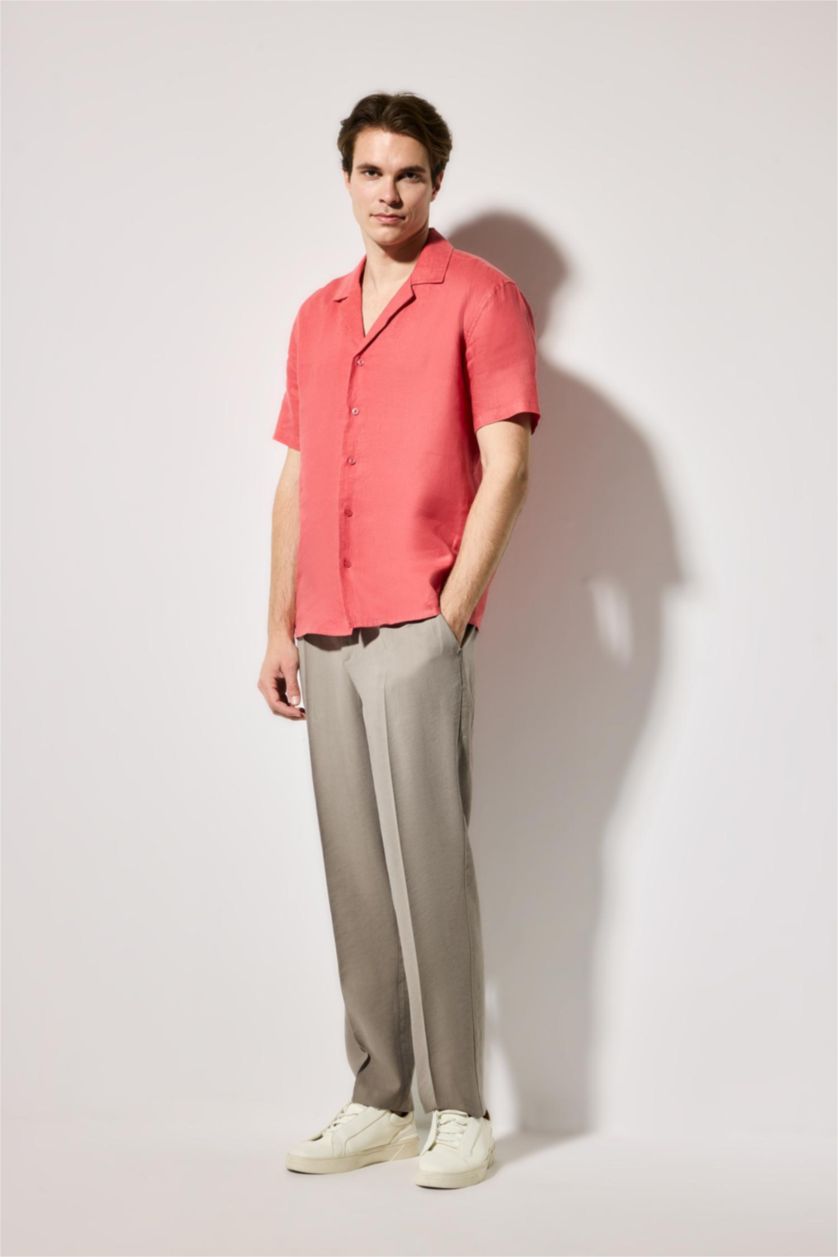 MAN Grey Baggy Fit Trousers