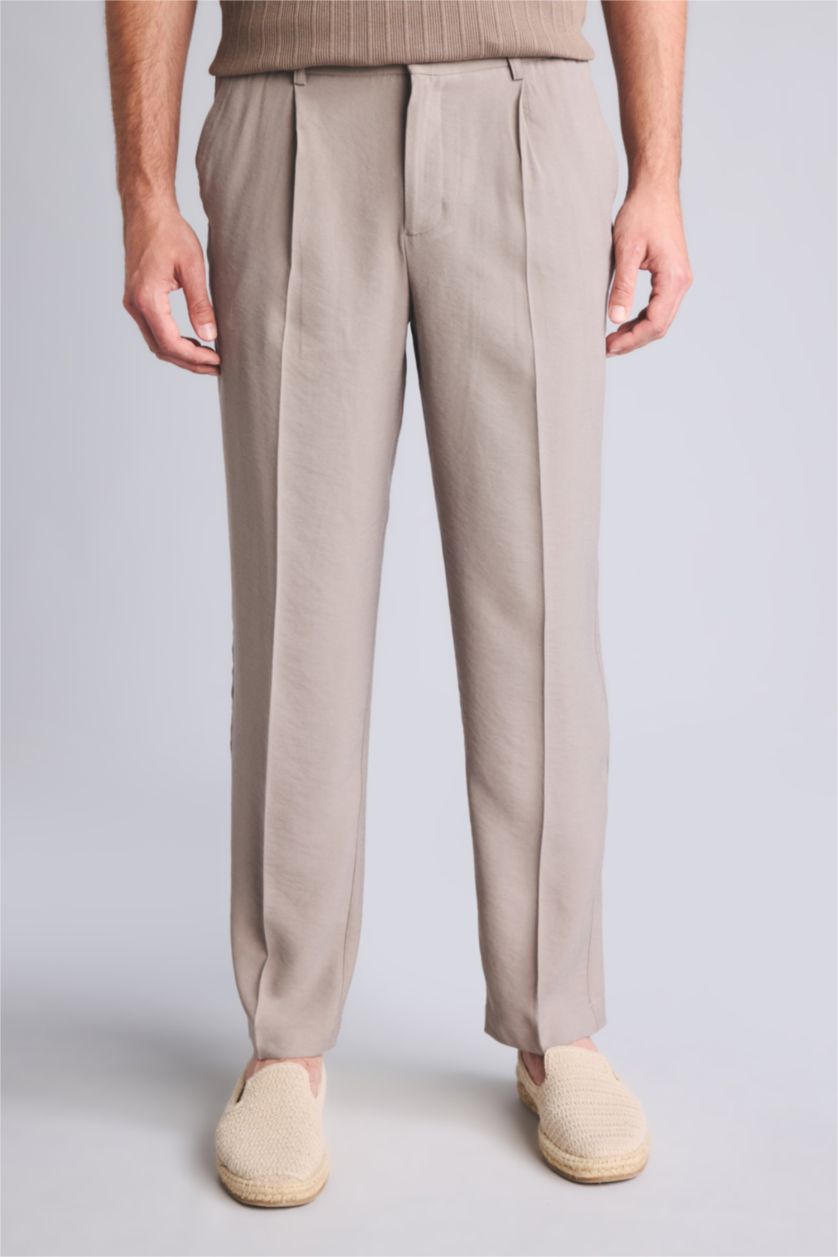 MAN Grey Baggy Fit Trousers