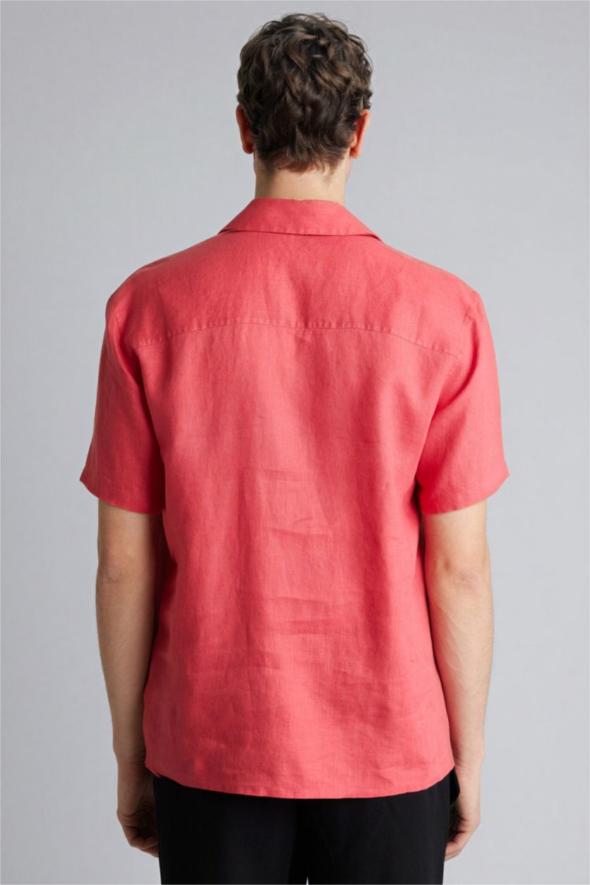 MAN Coral Man Short Sleeve Shirt