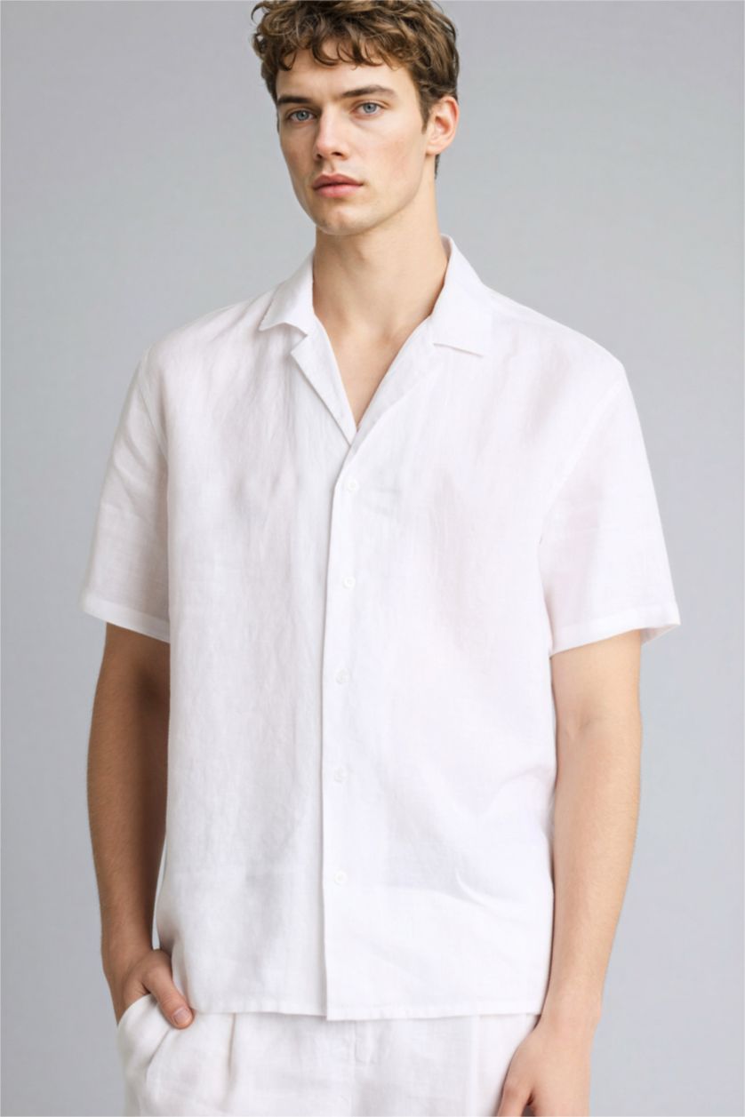 رجال اوف وايت Man Short Sleeve Shirt