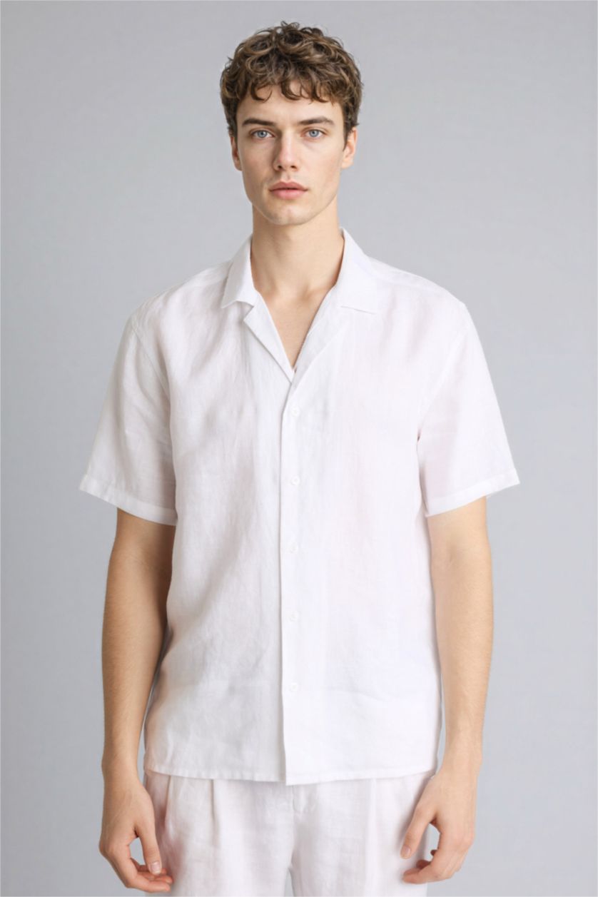 رجال اوف وايت Man Short Sleeve Shirt