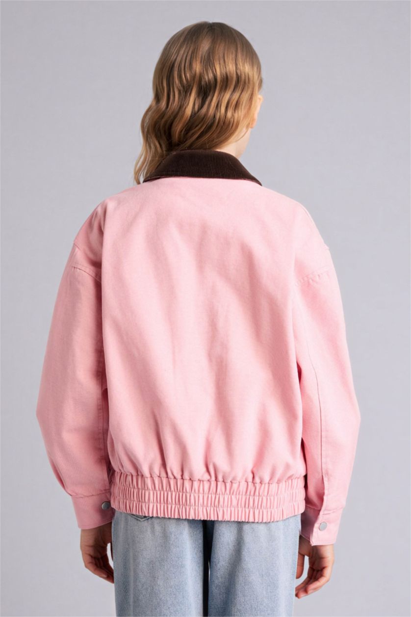 Kız Çocuk - Genç Kız Açık Pembe Mont Kız Çocuk