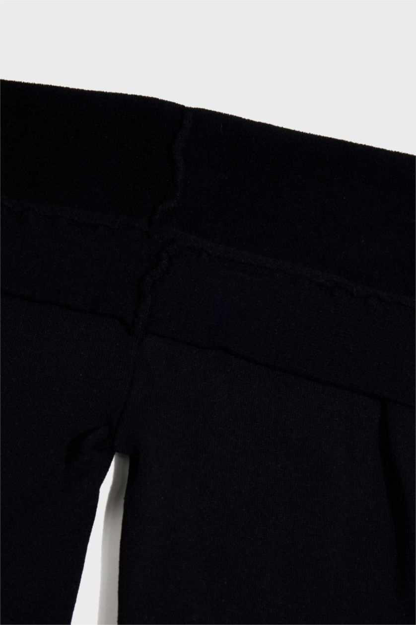 FILLES Noir Collant thermique pour fille