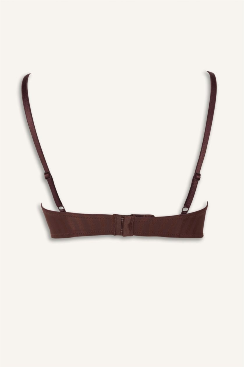 نساء بني Micro Coated Padded Wireless Bra