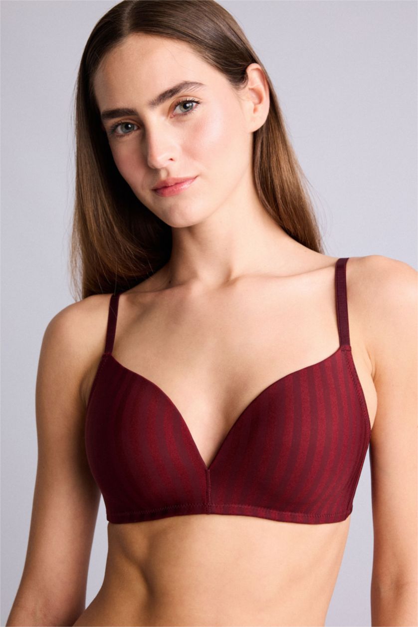 Women Bordeaux With Pad