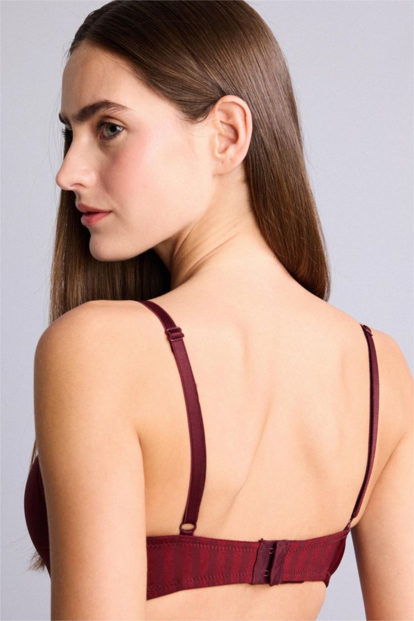 Women Bordeaux With Pad