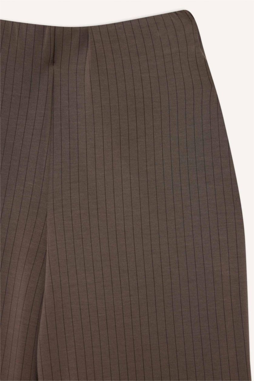 Женщины Светло коричневый Спортивные брюки Straight Fit стандартной длины с прямыми штанинами из модала