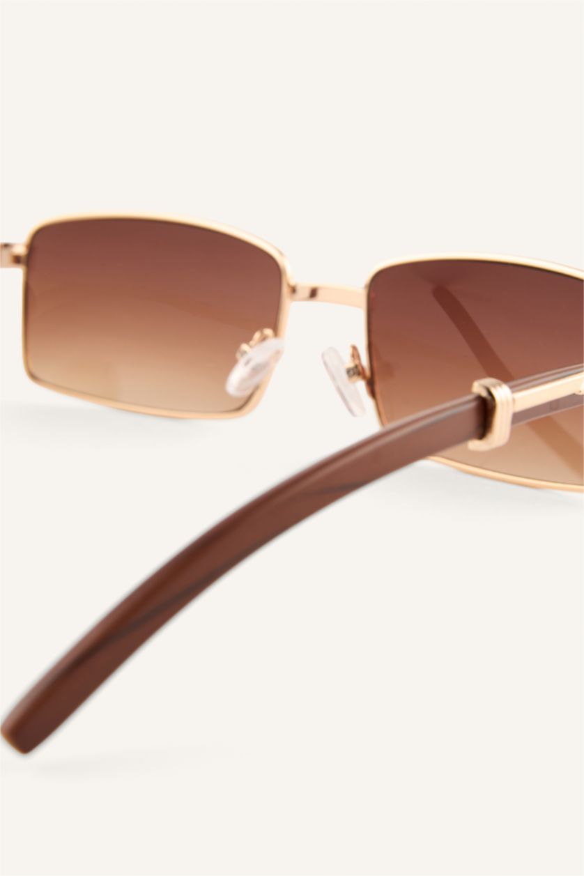 Woman Brown Sunglasses