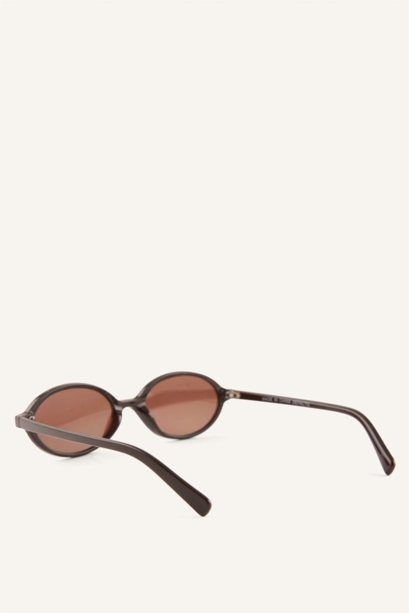 Woman Brown نظارات شمسية نسائية بيضاوية