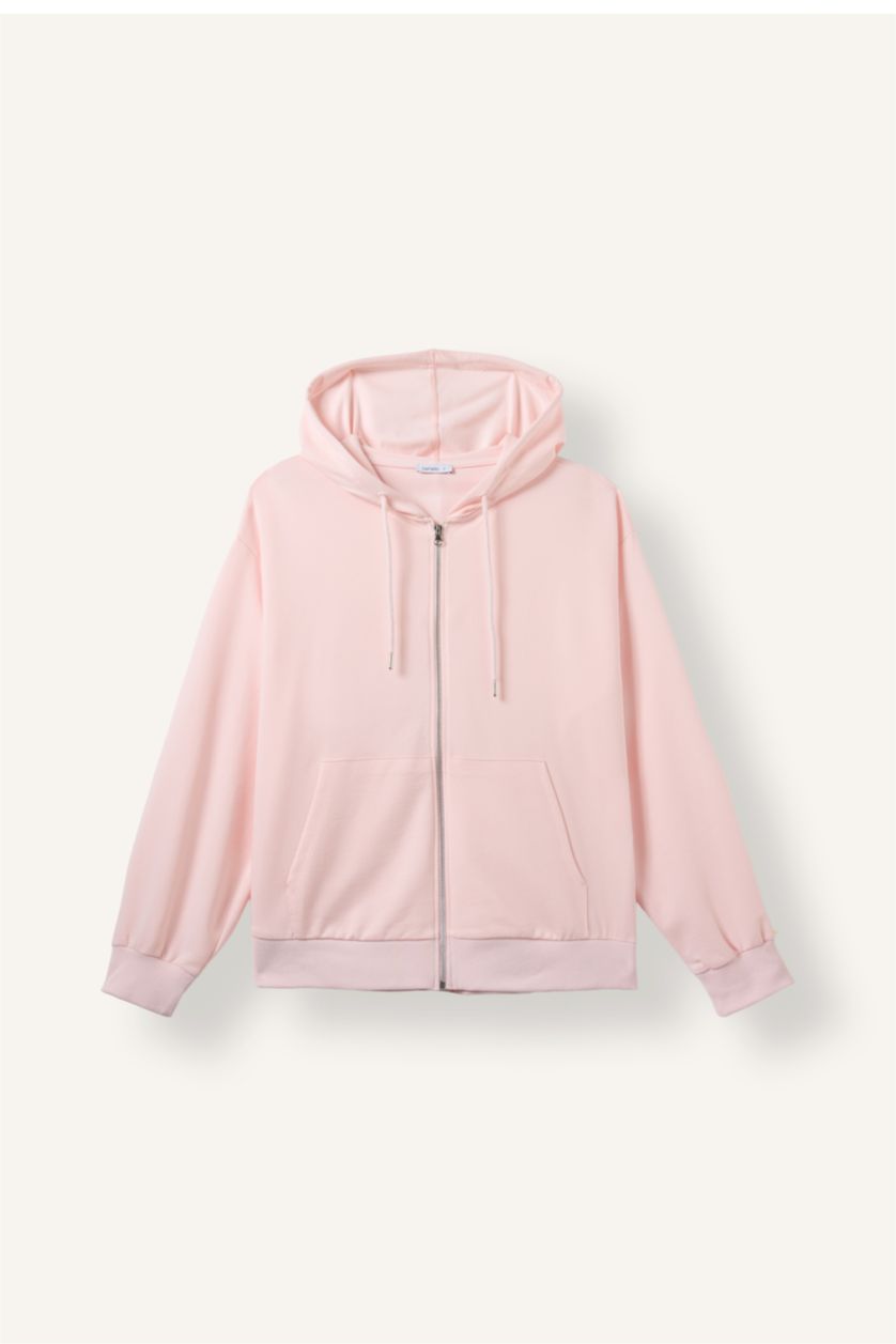 WOMAN Light Pink Relax Fit Cardigan