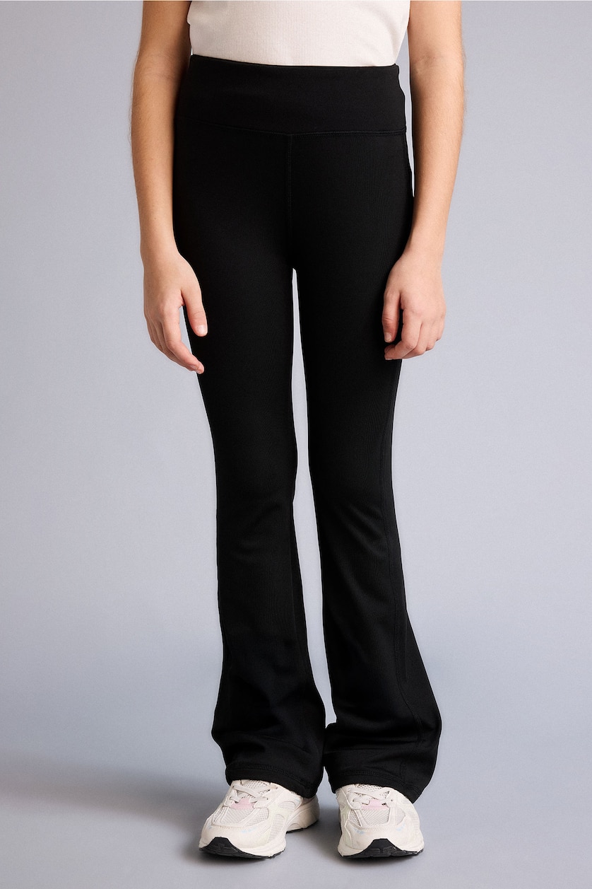 Kız Çocuk - Genç Kız Siyah Slim Fit Dar Kesim Pantolon Kız Çocuk