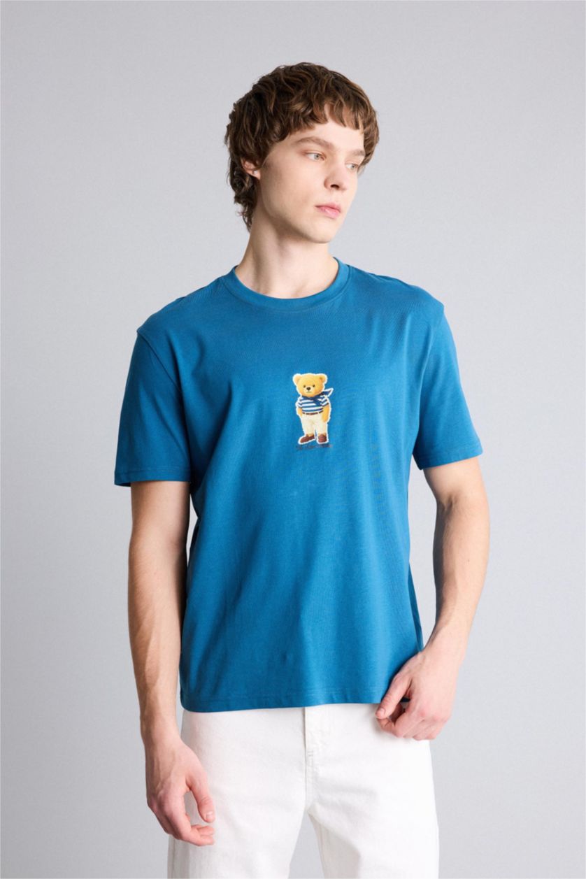 Ерлер индиго Man Short Sleeve T-Shirt