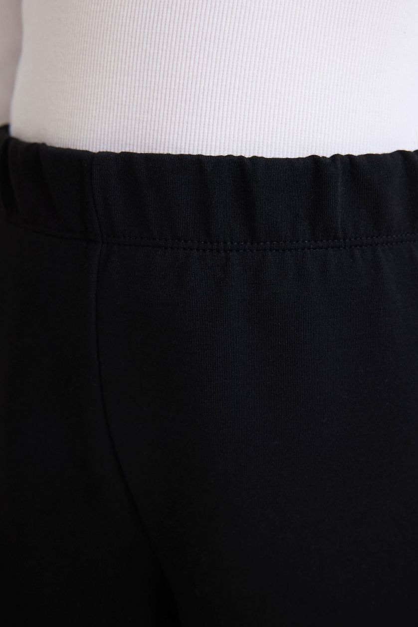 بنات أسود بنطرون بناتي سليم فيت برجل ضيق