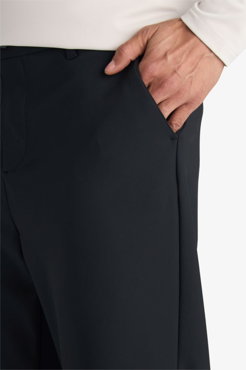 Erkek Siyah Standart Fit Jogger