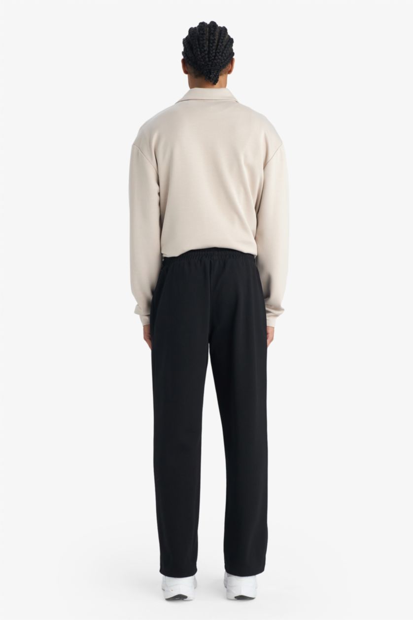 Erkek Siyah Standart Fit Jogger