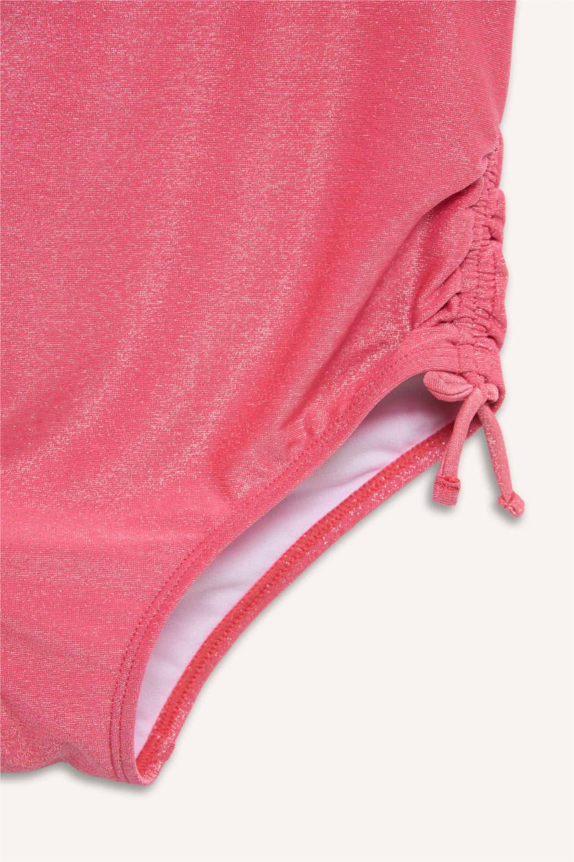 Kız Çocuk - Genç Kız Mercan Simli Kız Çocuk Mayo 