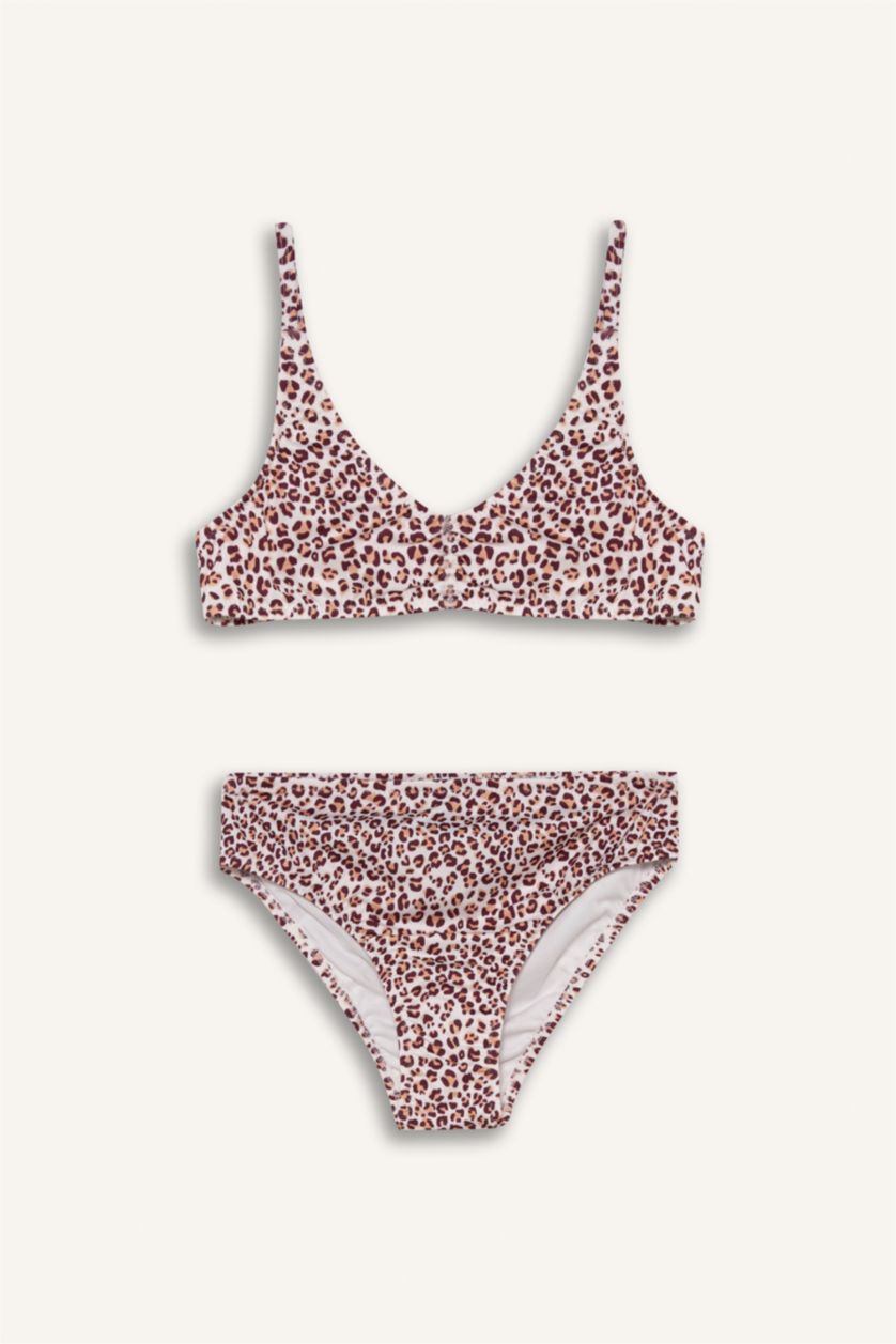 Girls & Teens White 2 piece Woven Bikini