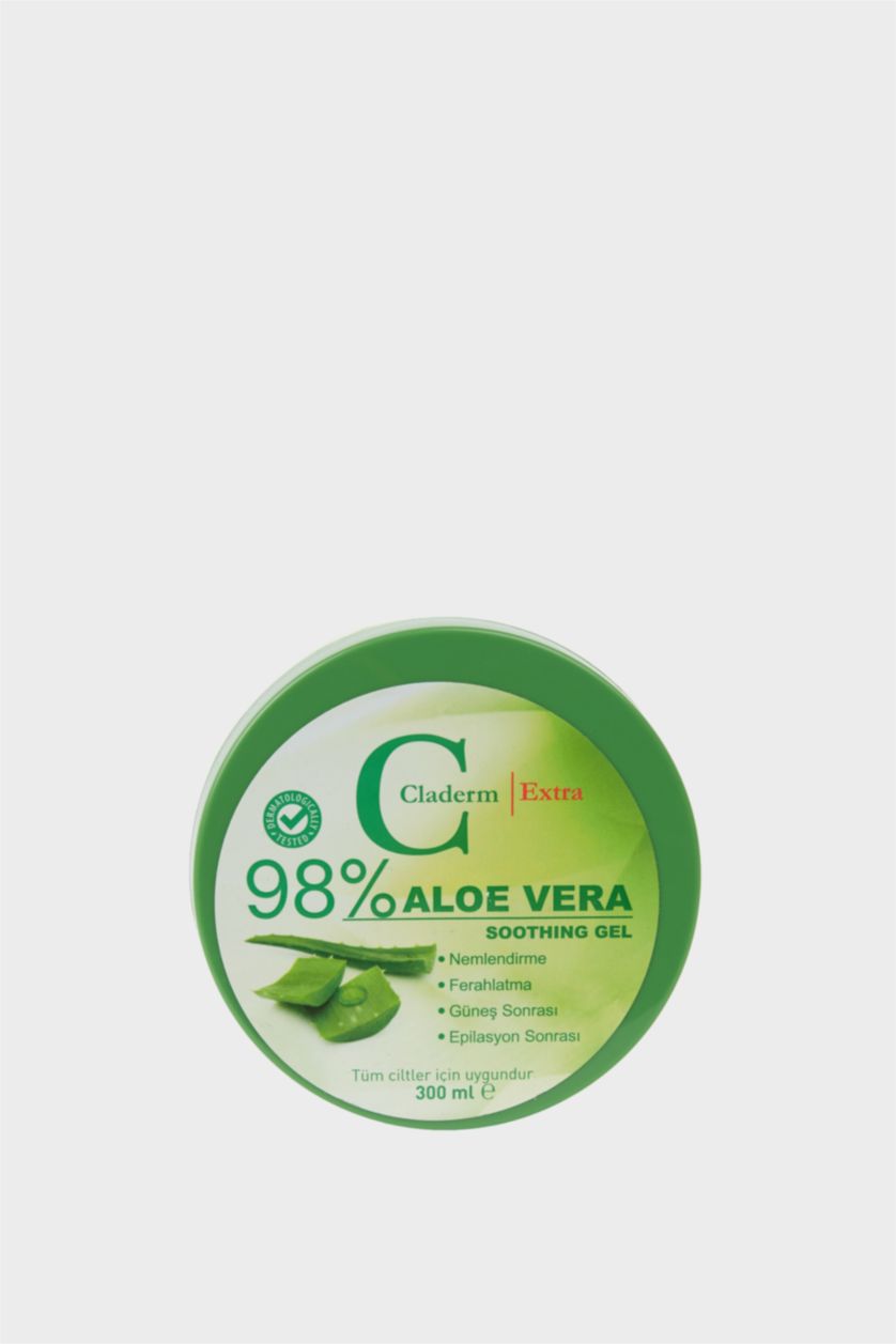 Kadın Yeşil Claderm Aloe Vera Jel 300 ml