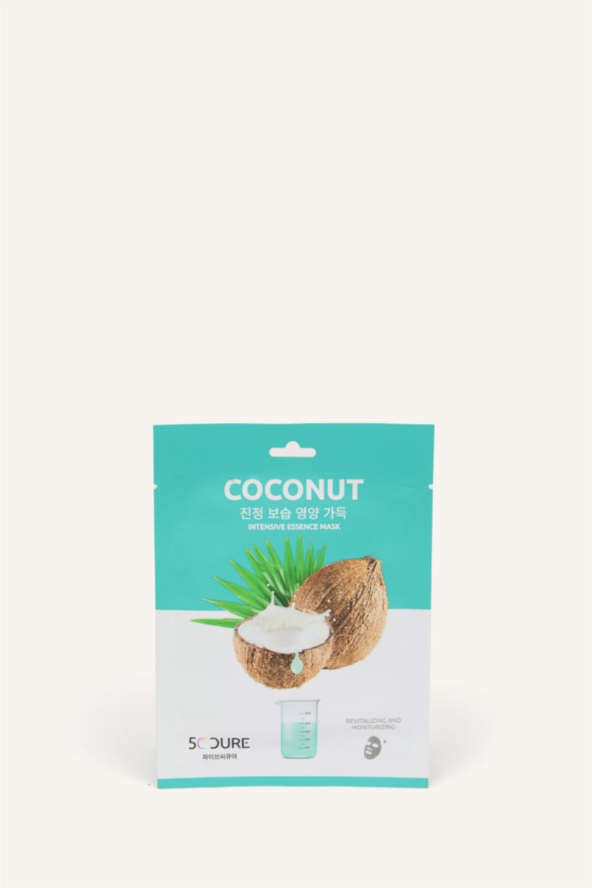 Kadın Açık Mavi 5C Cure Coconut Yüz Maskesi