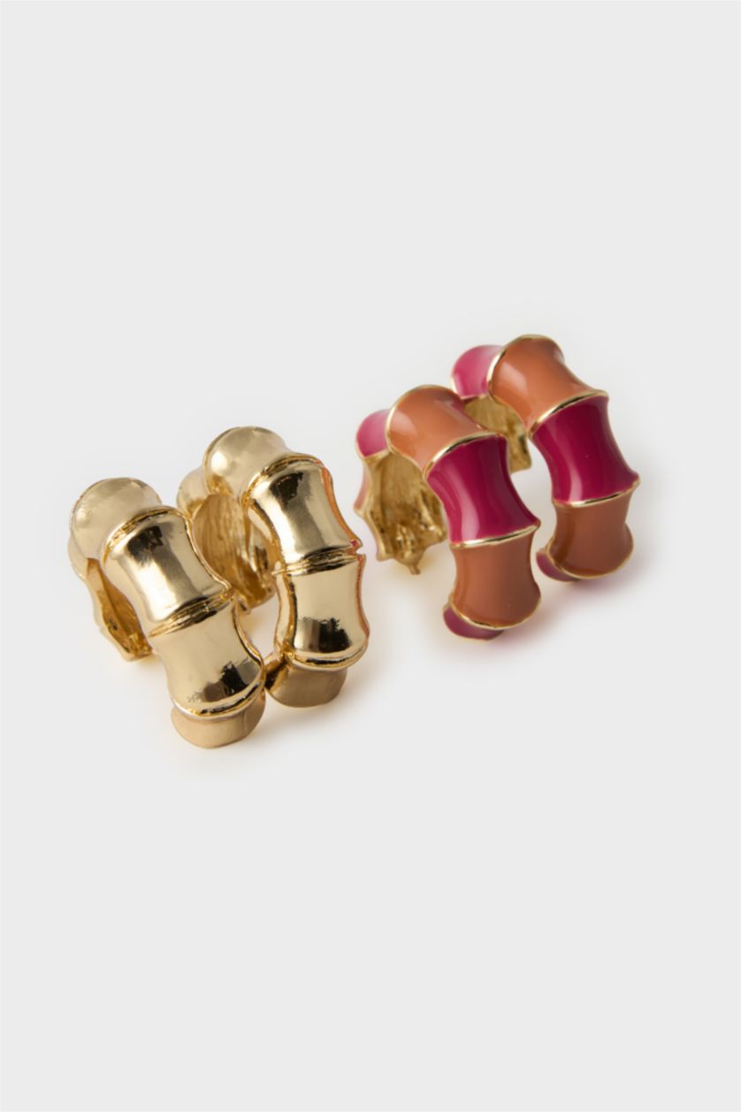 Kadın Karma Kadın 2'li Küpe