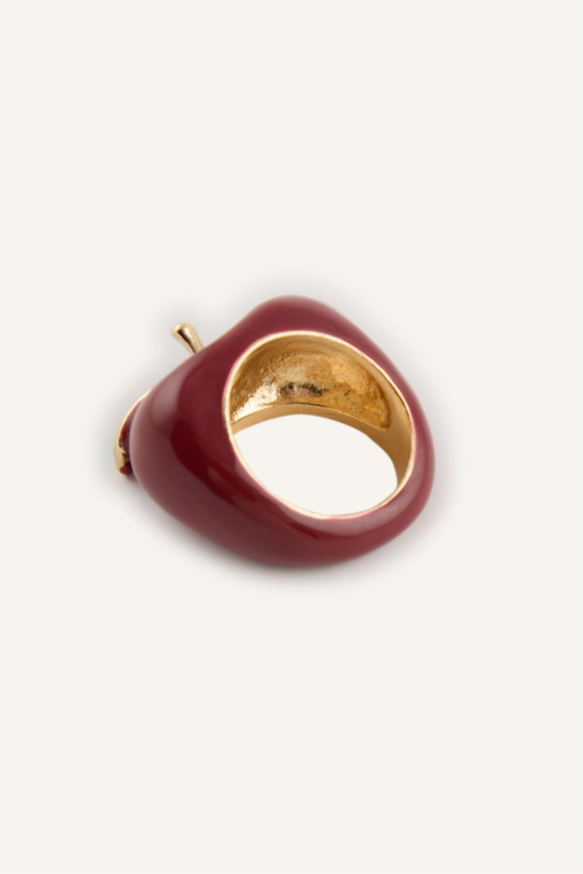 FEMME Karma Bague motif pomme pour femme