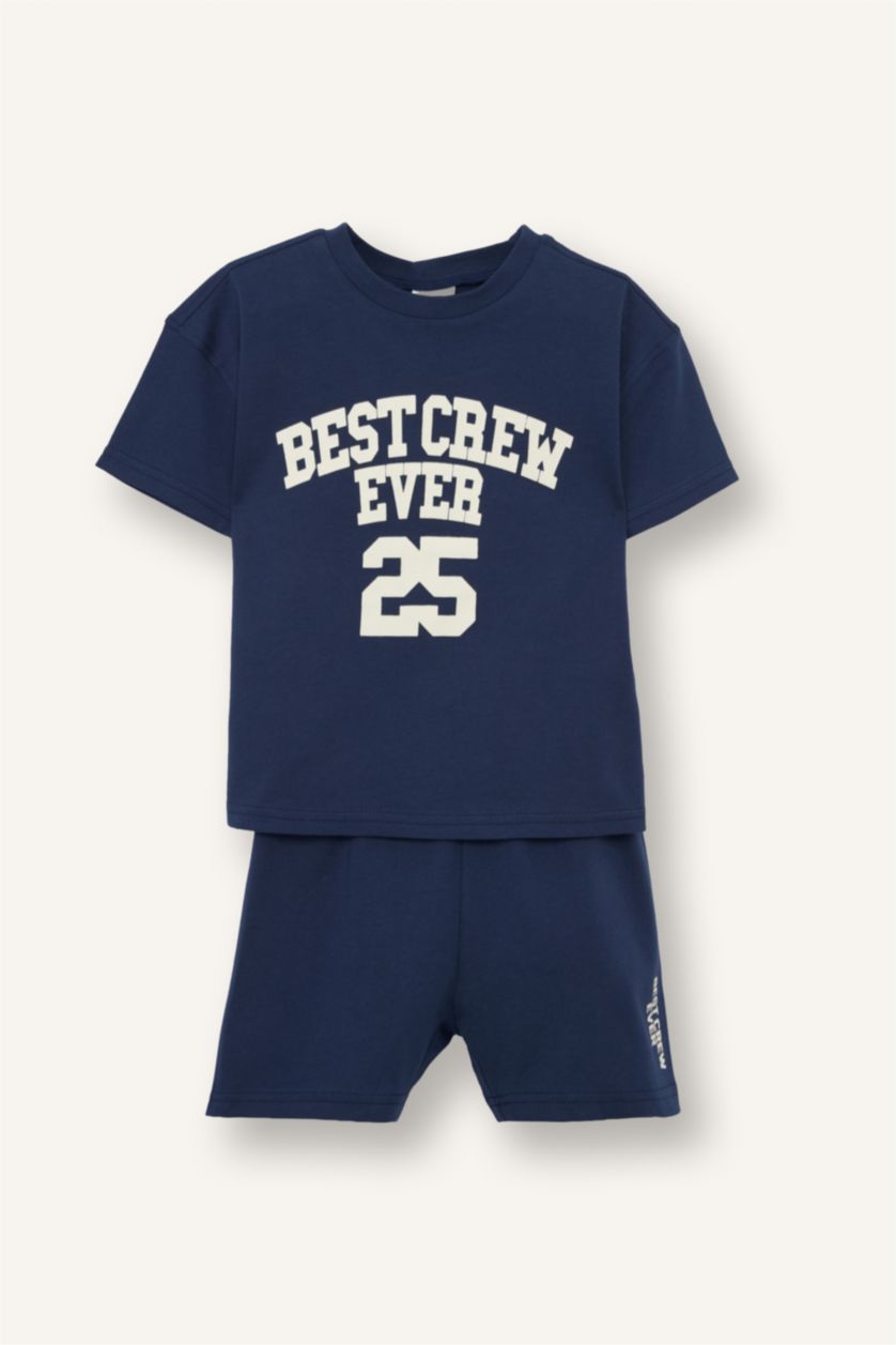 Baby Boy NAVY Baby Boy 2 piece Regular Fit Slogan Set