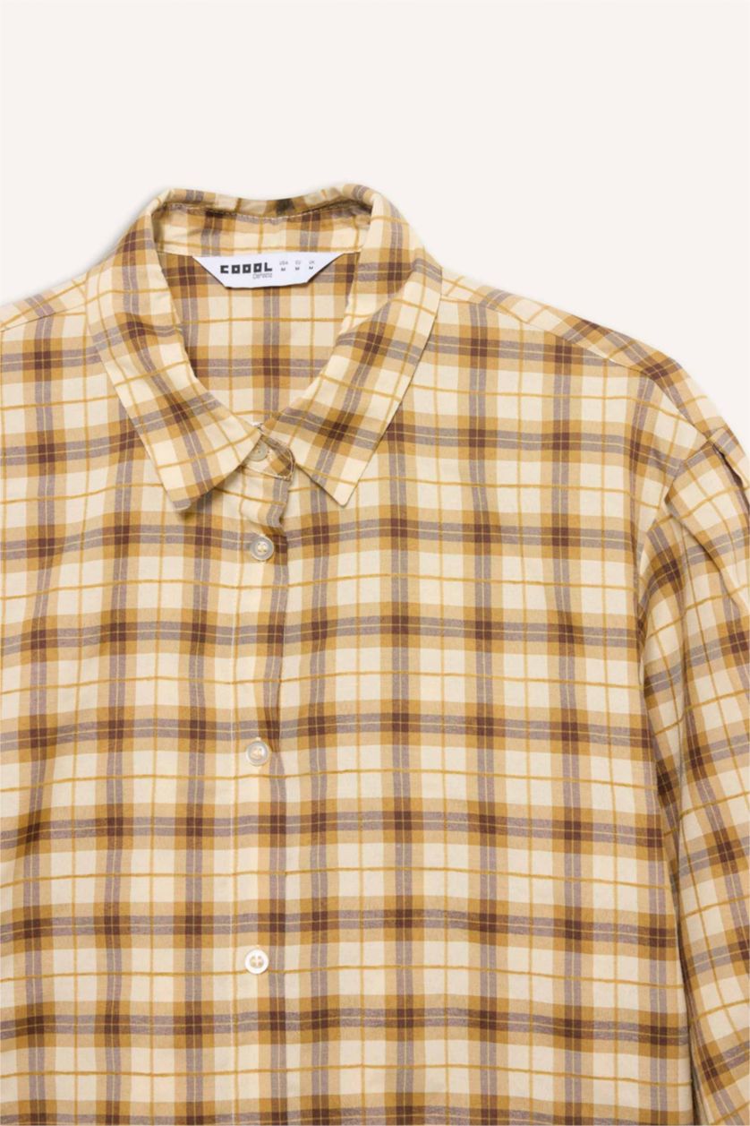 Женщины Темный визон Рубашка с коротким рукавом оверсайз для женщин Coool