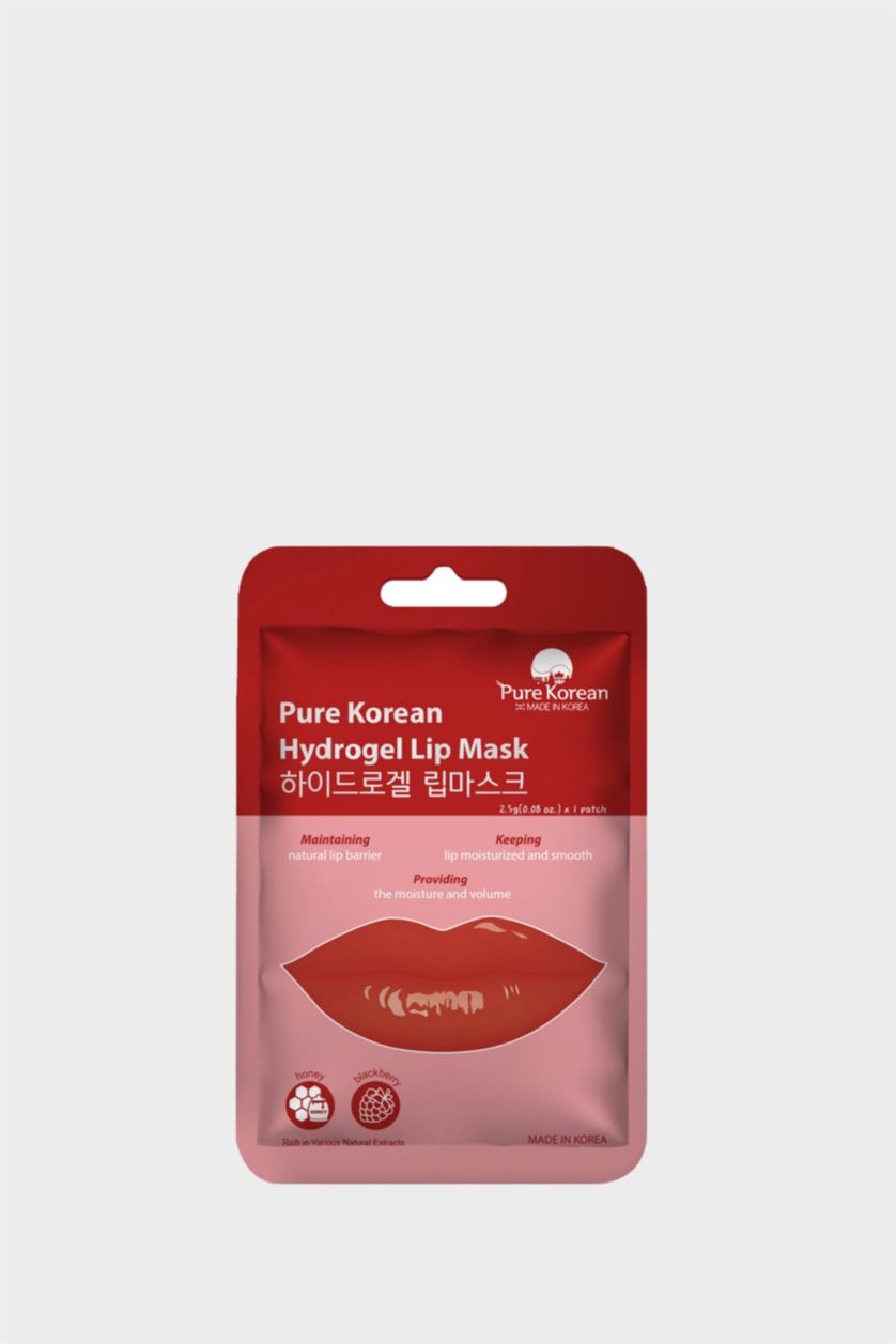 Kadın Kırmızı Pure Korean Hydrogel Lip Mask- Nemlendirici Dudak Maskesi (10ml)