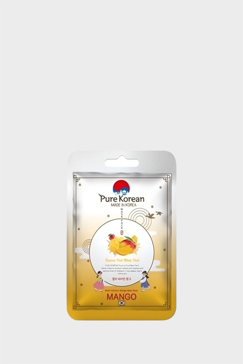 Kadın Turuncu Pure Korean Multi-Vitamin Mango Mask Pack (27ml)