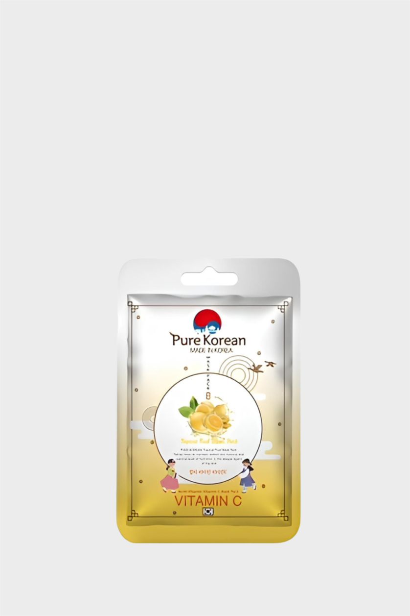 Kadın Açık Sarı Pure Korean Multi-Vitamin VitaminC Mask Pack (27ml)