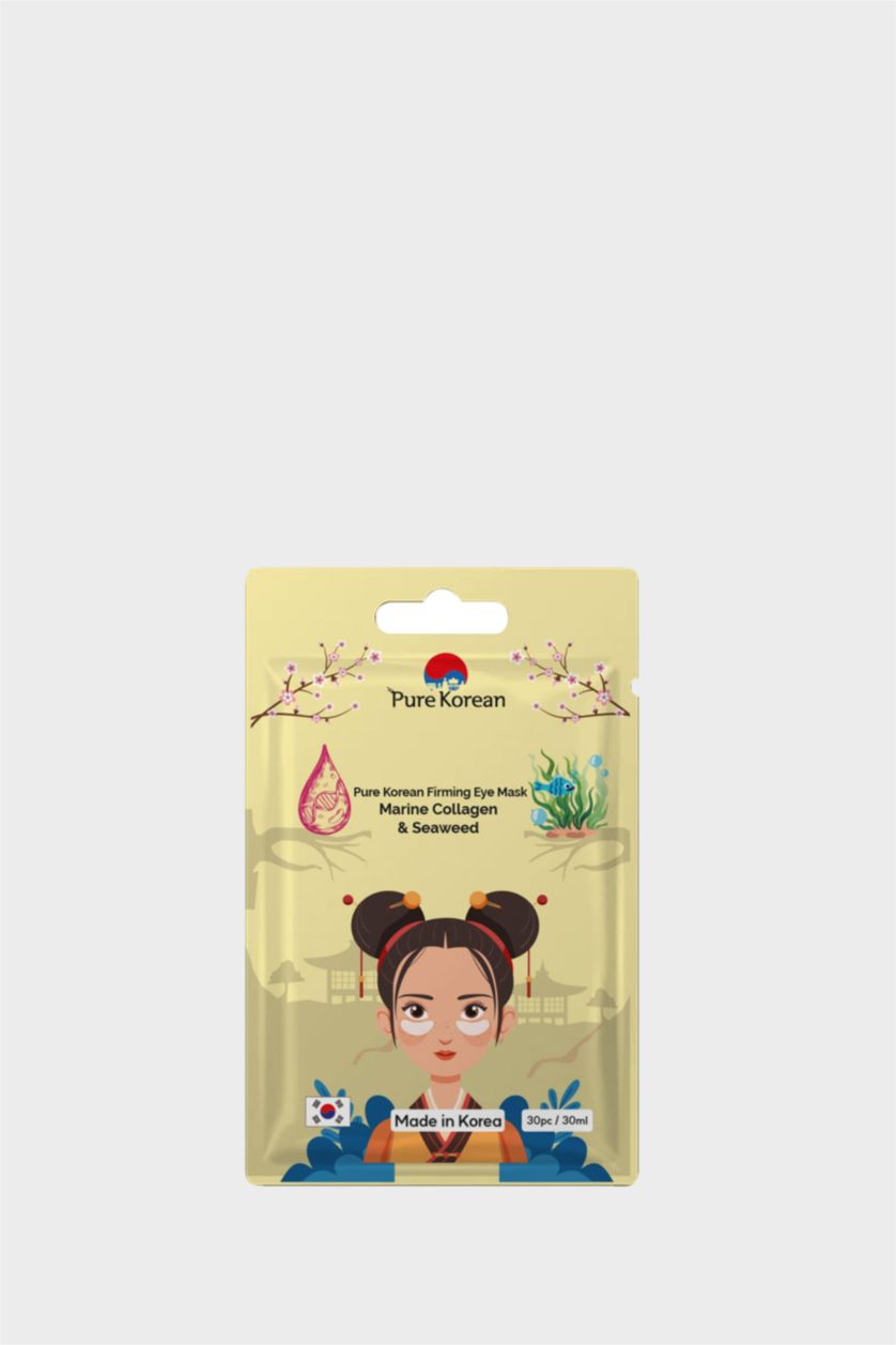 Kadın Sarı Pure Korean Firming Eye Mask (Marine Collagen&Seaweed) (30ml)