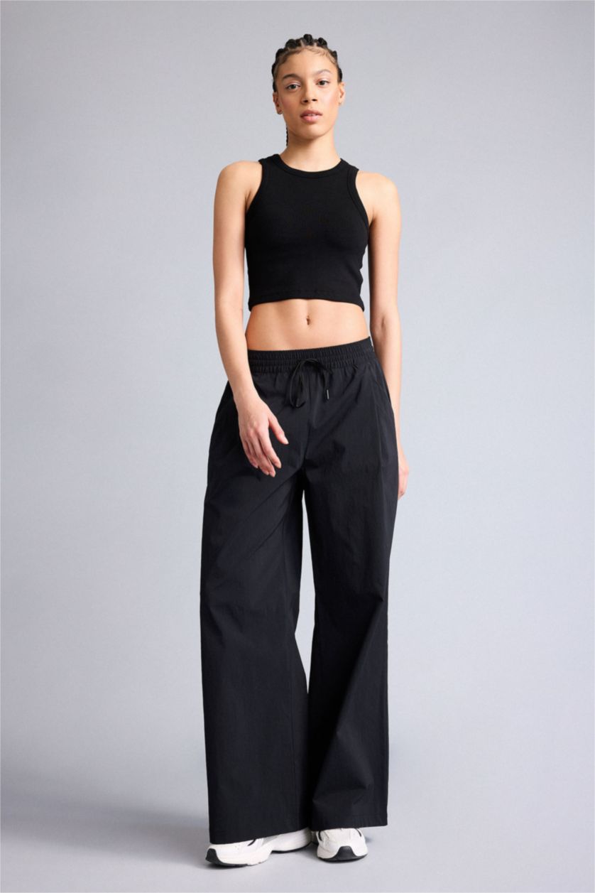 Woman Black Tank Top