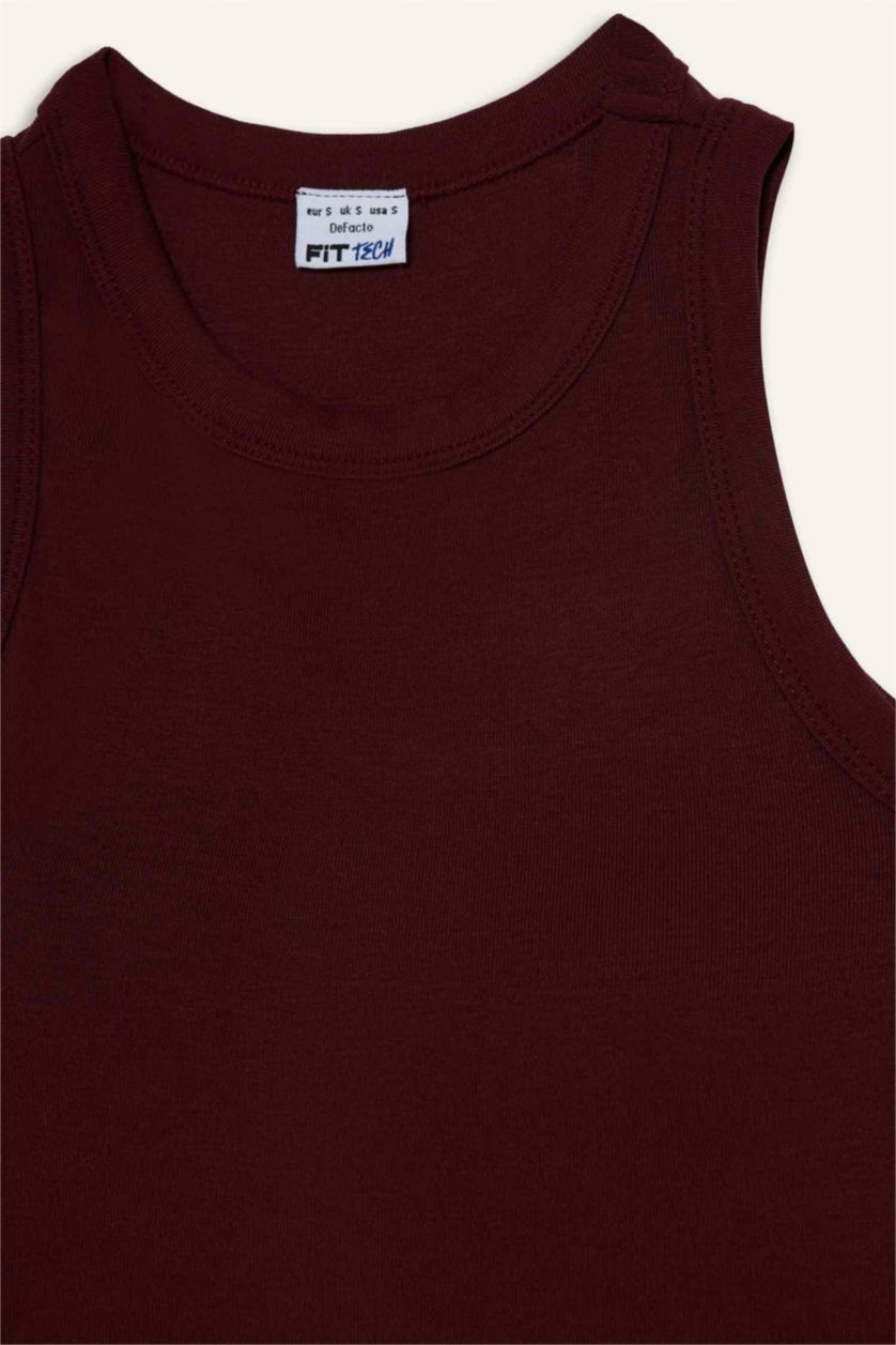 Woman Bordeaux Tank Top