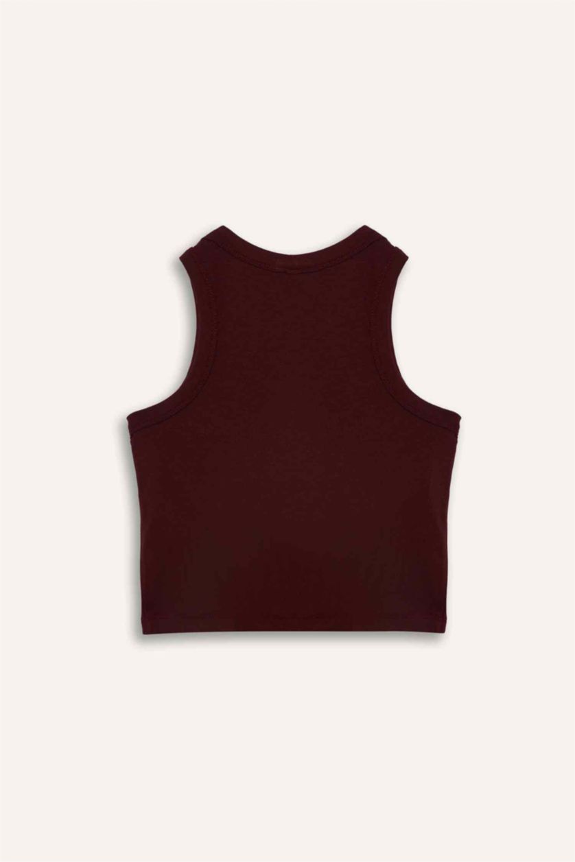 Woman Bordeaux Tank Top