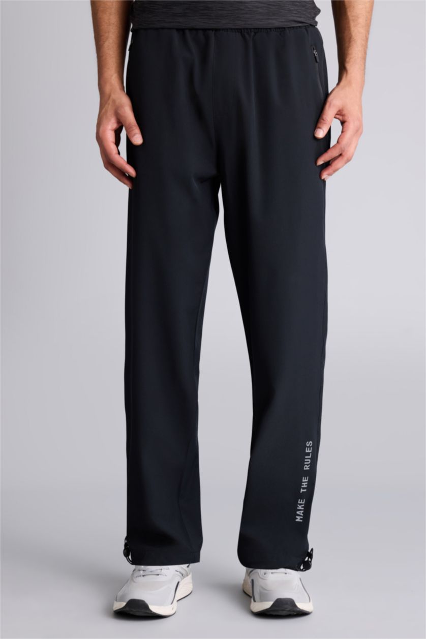 Мужчины Черный Тканые джоггеры Standard Fit