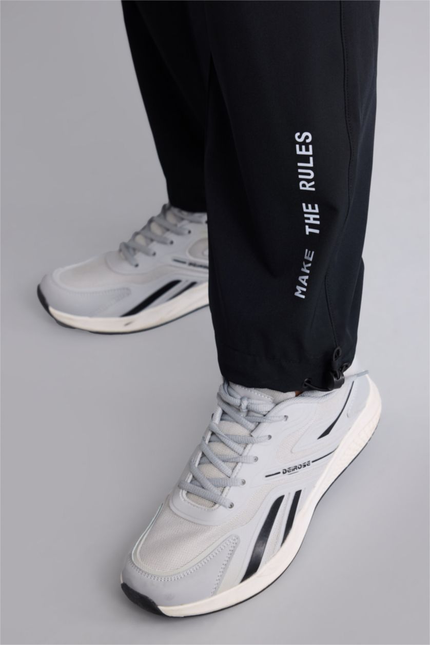 Мужчины Черный Тканые джоггеры Standard Fit