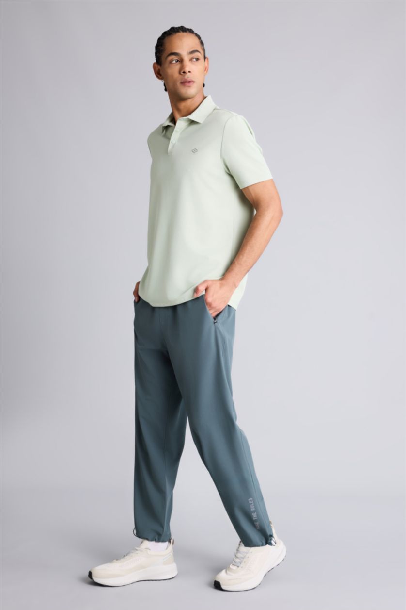 Мужчины Зеленый Тканые джоггеры Standard Fit