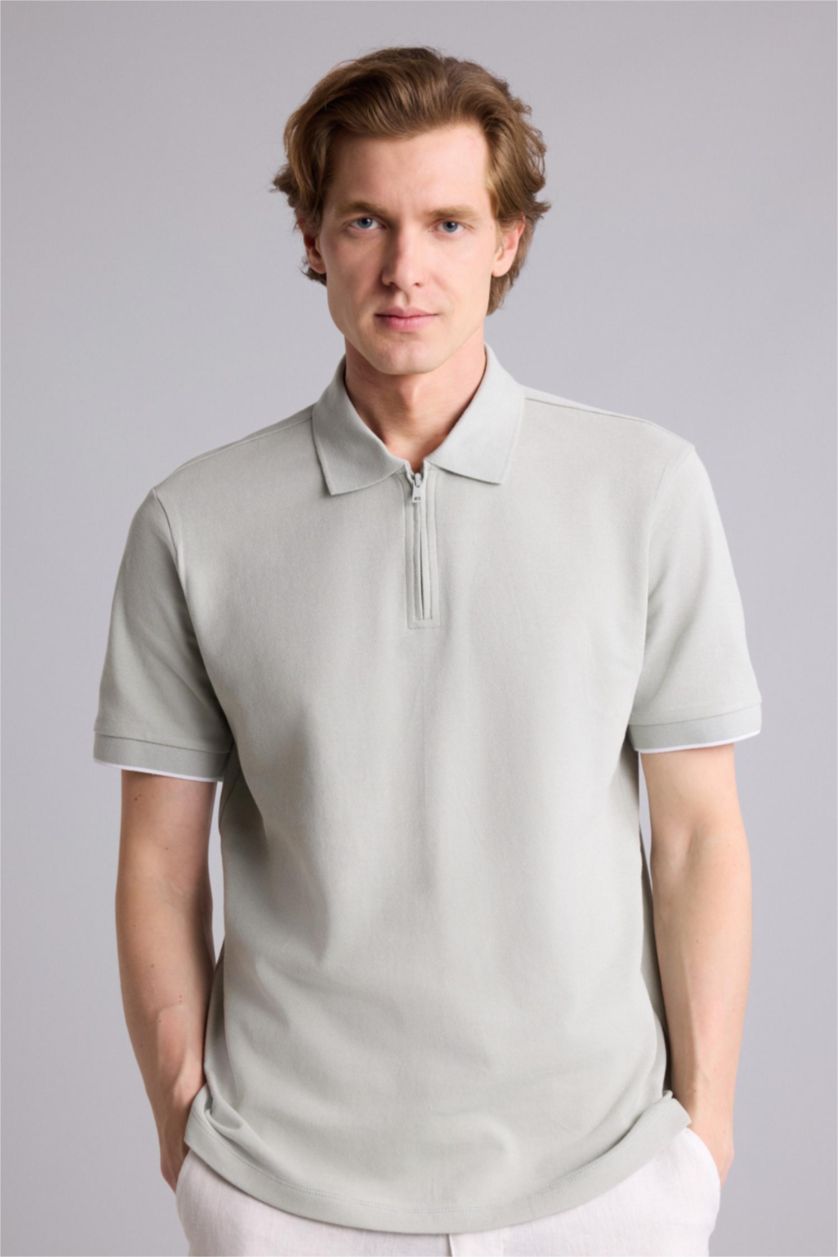 رجال نعناع Man Short Sleeve Polo T-Shirt