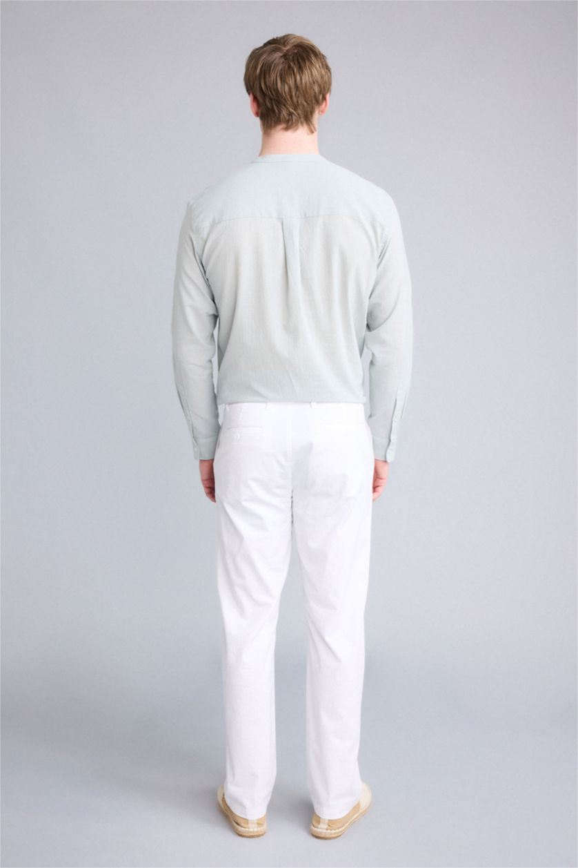 Мужчины Бежевый Бермуды Regular Fit