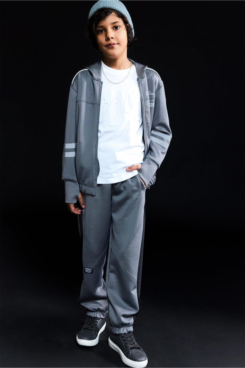 BOYS & TEENS Grey Boy Jogger Fit Scuba Diving Trousers