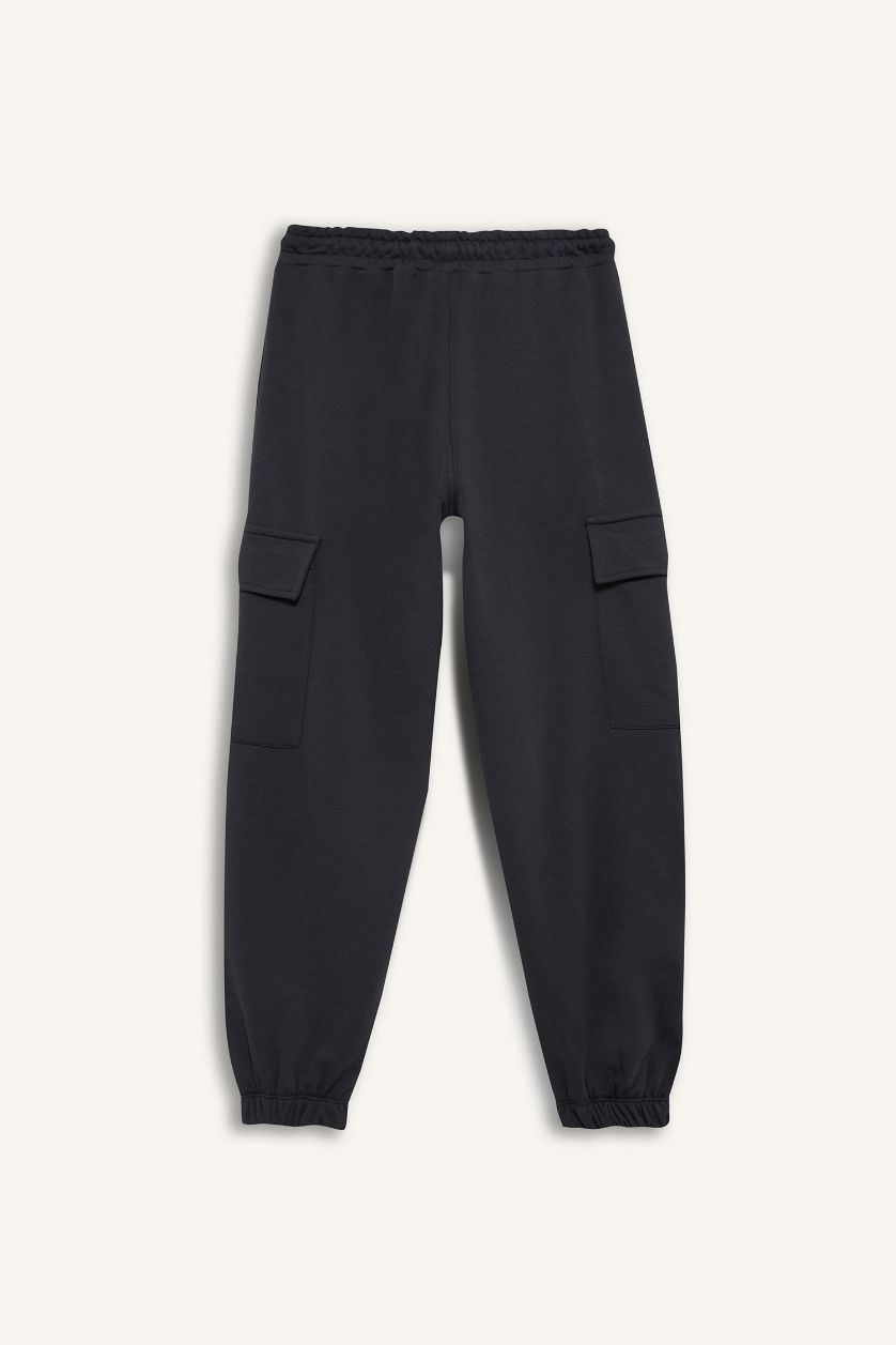 Boys & Teens Anthracite Boy Jogger Fit Trousers