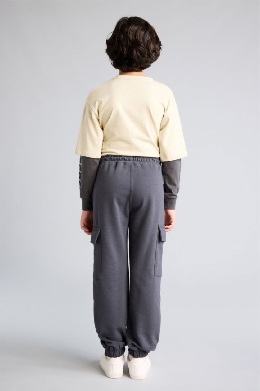 أولادي أنثرا بنطلون سويت بانتس اولادي جوجر فيت