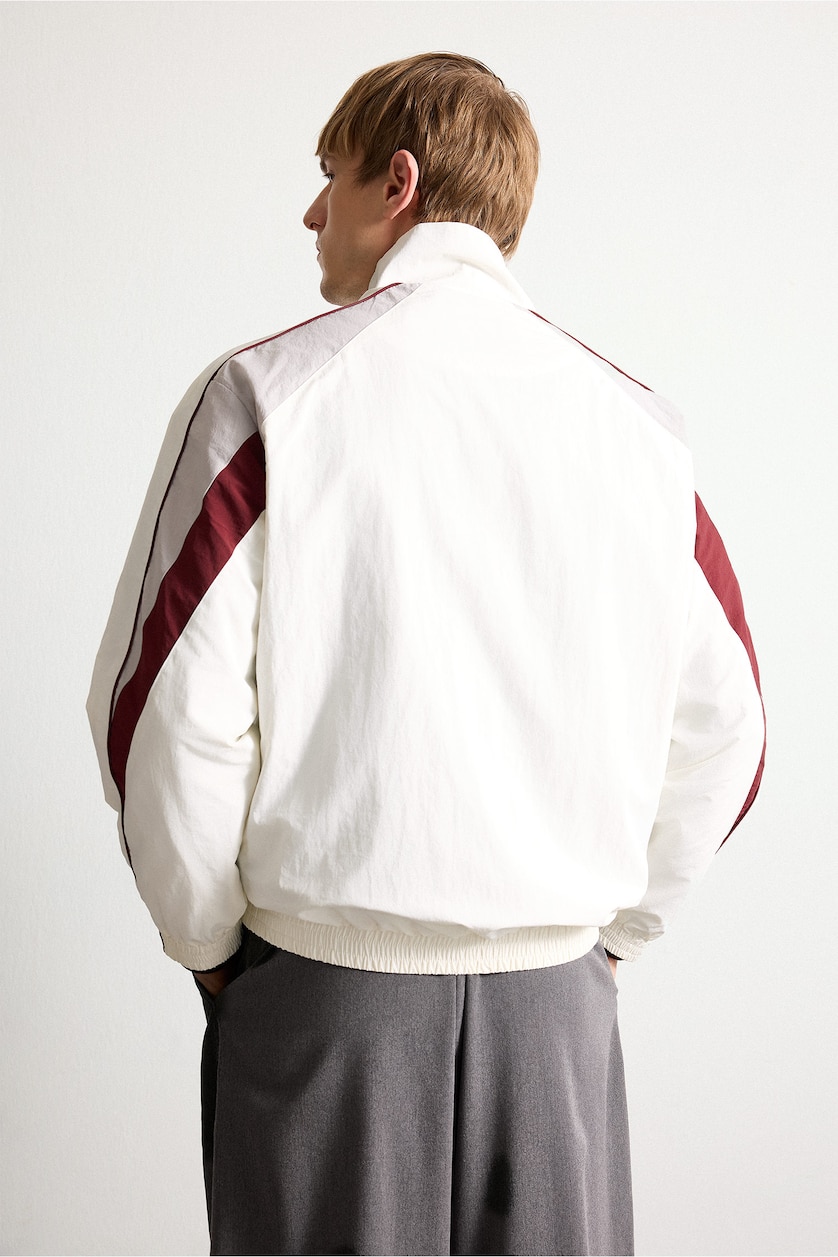 Men Beige Waterproof Zip-Up Jacket