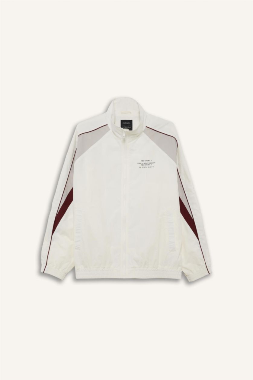 رجال بيج جاكيت مطر مقاوم للماء قصة عادية