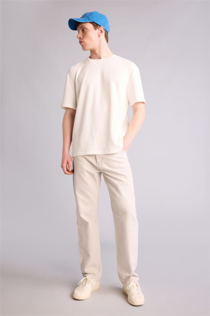 Erkek Taş Straıght Fıt Pantolon