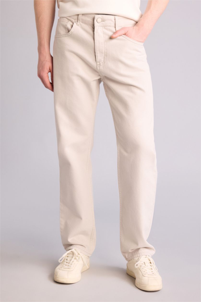 Erkek Taş Straıght Fıt Pantolon